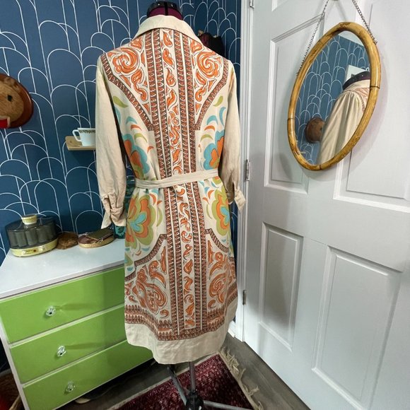 Vintage Mod Bernardo Button Up Dress - Picture 2 of 14